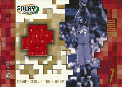 ラマー・オドム Lamar Odom 01/02 Playmakers PC Game Jersey Gold 096/100