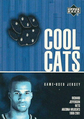 リチャード・ジェファーソン Richard Jefferson NBAカード 01/02 Upper Deck Cool Cats Jerseys