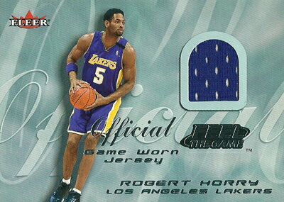 ロバート オーリー Robert Horry NBAカード 00/01 Fleer Feel the Game