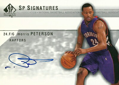 モリス・ピーターソン NBAカード Morris Peterson 03/04 SP Authentic Signatures