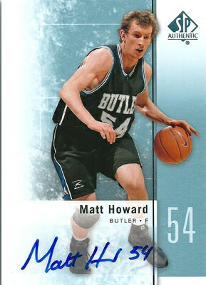 マット・ハワード NBAカード Matt Howard 11/12 SP Authentic Autographs