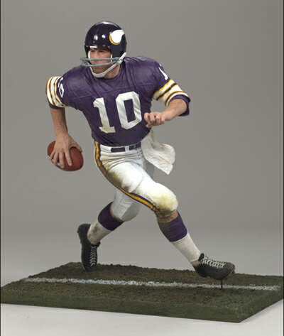 ﾏｸﾌｧｰﾚﾝNFLﾚｼﾞｪﾝﾄﾞｼﾘｰｽﾞ4 【ﾌﾗﾝ ﾀｰｹﾝﾄﾝ】 (ﾊﾞｲｷﾝｸﾞｽ/ﾊﾟｰﾌﾟﾙ) / Fran Tarkenton