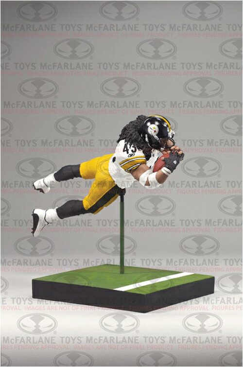 【トロイ　ポラマル】 NFL マクファーレン シリーズ 25 (スティーラーズ/ホワイト) / Troy Polamalu ★1/26発売！NFLマクファーレントイズをお探しなら！