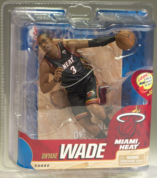 ドウェイン・ウェイド マクファーレンNBA 20 (ヒート/ブラック/EL HEAT) コレクターズレベル 500体限定 / Dwyane WadeNBAマクファーレンをお探しなら！