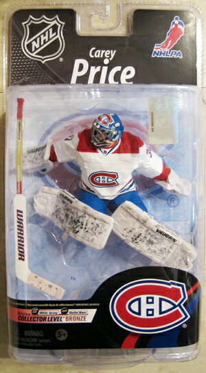 【キャリー　プライス】 マクファーレンNHLシリーズ 26 (カナディアンズ/ホワイト) / Carey Price コレクターズレベル 1500体限定！ ★12/1入荷！NHLマクファーレントイズをお探しなら！