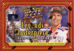 NHL 08/09 UD Legends Masterpieces Box