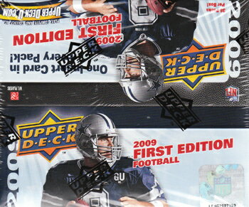 NFL 2009 UD First Edition パック