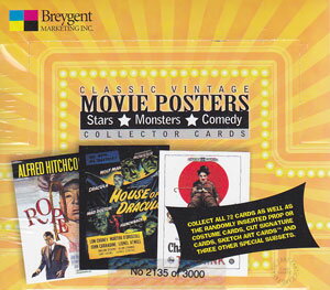 2009 Breygent Classic Vintage Movie Poster Collector Card Box