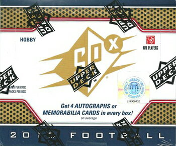 【フットボールカード】 2010 UD SPx Football ボックス ★11/18入荷！