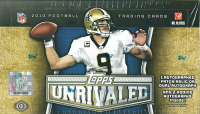 【NFLカード】 NFL 2010 Topps Unrivaled パック ★11/25入荷！