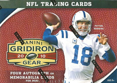 【NFLカード】 NFL 2010 Panini Gridiron Gear ボックス (Box)★12/8入荷NFLカード、NFLトレカをお探しなら！