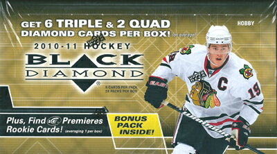 【NHLカード】 NHL 10/11 UD Black Diamond Pack (パック) ★12/7入荷！