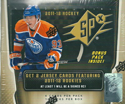 NHL 11/12 UD SPx ボックス (Box)