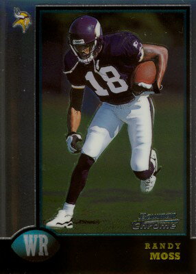 【ランディ　モス】1998 Bowman Chrome Rookie Card / Randy Moss