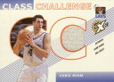 【クリス Mihm】2002/03 Topps Xpectations Class Challenge Jersey /Chris Mihm