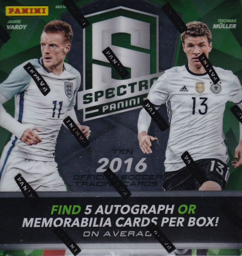 2016 Panini Spectra Soccer ボックス（Box）送料無料...:cardfanatic:10035528