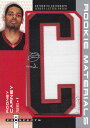 Rodney Carney 2006/07 Fleer Hot Prospects Rookie Materials Letter Patch Aitographs