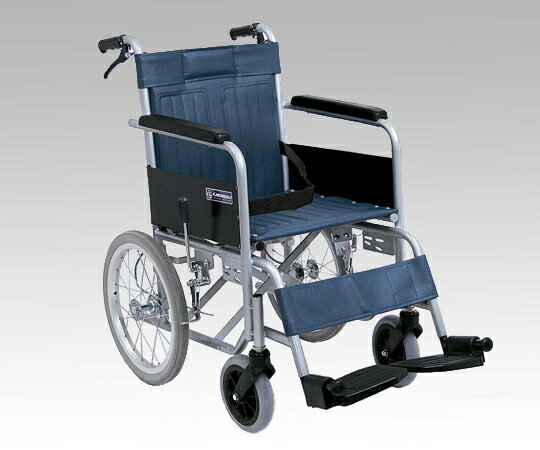 【送料無料】介助車　スチール製車椅子　KR55【0-6728-01】...:careshop-sakura:10001479