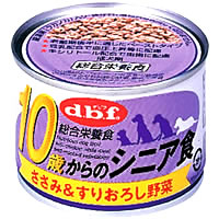 デビフ【ステージ缶 10歳　シニア食】160g