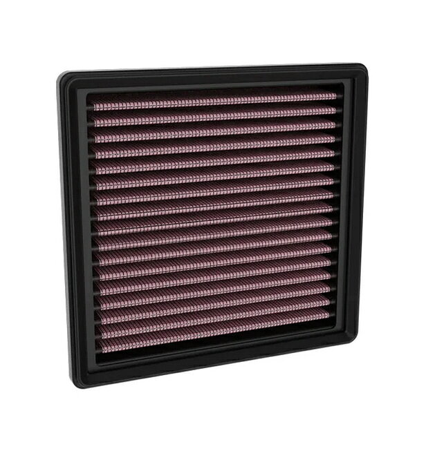 【日本正規品】K&N [ケイアンドエヌ] 追加アイテム！エアフィルター[純正交換タイプ] （一台に付き2個必要）[レクサス LC500 LS500用] 33-5133