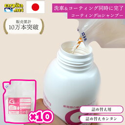 Gモード詰め替えパック<strong>200ml</strong>【10個】入り カーシャンプー詰め替え コーティング 泡 撥水 シャンプー カーコーティング 手洗い 油汚れ 水垢 水あか 車水垢 洗車セット 光沢復元 洗車 メンテナンス 洗車 帯電防止成分 全色対応 カーコーティング