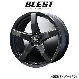 ブレスト バーンズテック V-05 アルミホイール 4本(18×7J 5-100 INSET<strong>50</strong> セミグロスブラック)<strong>インプレッサ</strong> GH BLEST Bahns Tech V-05