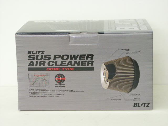 BLITZ(ブリッツ)　SUSパワー エアクリーナーフィットハイブリット GP1
