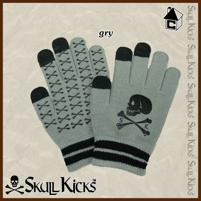 【SALE34%OFF】SKULLKICKS【スカルキックス】SK GLOVE〈セール フ…...:casa-paterna:10006141