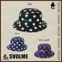 svolme【スボルメ】スターバケットハット〈サッカー フットサル 帽子〉163-96421