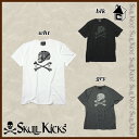 SKULLKICKS【スカルキックス】SKULL BANDANNA TEE〈サッカー フットサル スカル バンダナ Tシャツ〉SK16SS007