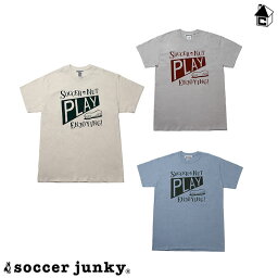 半袖TEE サッカージャンキー Soccer Junky〈 サッカーナッツ SOCCER NUT サッカー フットサル スポーツ Let’s エン<strong>ジョイマン</strong>+1 〉SNW169