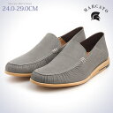 革靴 ローファー グレー スリッポン ヴァンプ Marcato