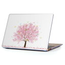 MacBook Air 13inch 2010 〜 2017 専用 デザインハードケース A1466 A1369 Apple マックブック エア ノートパソコン カバー ケース ハードカバー クリア 透明 012897 桜 花 春 春