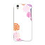 DM-01J AQUOS Disney Mobile dm01j docomo ドコモ スマホ カバー スマホケース ハード pc ケース ハードケース フラワー ピンク 紫 009696