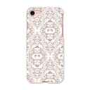 iphone8 iphone 8 アイフォーン softbank ソフトバンク スマホ カバー スマホケース スマホカバー TPU ソフトケース 004243 模様 エレガント 白