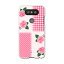 L-01J V20 PRO Electronics LGエレクトロニクス l01j docomo ドコモ スマホ カバー ケース スマホケース スマホカバー PC ハードケース 花 フラワー 模様 ピンク チェック フラワー 008231
