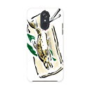 L-03K LG Electronics LG style エルジースタイル l03k docomo ドコモ スマホ カバー ケース スマホケース スマホカバー PC ハードケース 013299 食べ物 絵 魚
