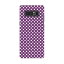 Galaxy Note8 SCV37 au エーユー スマホ カバー 全機種対応 あり スマホケース ハード pc ケース ハードケース シンプル 水玉 ドット 紫 その他 009072