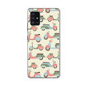 Galaxy A51 5G 専用ハードケース igcase SCG07 au スマホカバー カバー ケース pc ハードケース 010452 乗り物 バイク パステル