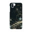 SHV42 AQUOS R2 アクオス アールツー au エーユー shv42 スマホ カバー 全機種対応 あり ケース スマホケース スマホカバー PC ハードケース 008948 花 フラワー 黒 ブラック