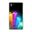 SO-01F XPERIA Z1 エクスペリア z1 so01f docomo ドコモ カバー 全機種対応 あり ケース スマホケース スマホカバー PC ハードケース カラフル 星 黒 ラグジュアリー 005064
