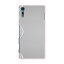 SO-03J Xperia XZs エクスペリア XZs so03j スマホ カバー 全機種対応 あり スマホケース ハード pc ケース ハードケース グレー 白 レース クール 005376