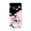 ZenFone AR zs571KL simfree SIMフリー スマホ カバー 全機種対応 あり ケース スマホケース スマホカバー PC ハードケース 桜 花 黒 フラワー 000438