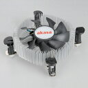 AINEX LGA1156/775用薄型CPUクーラー AK-CCE-7106HP