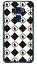 【送料無料】 F rhombuses ホワイト×ブラック (クリア) design by ROTM / for ZenFone 3(5.5インチ) ZE552KL/MVNOスマホ(SIMフリー端末) 【SECOND SKIN】zenfone 3 ze552kl ケース zenfone 3 ze552kl カバー ze552klケース ze552klカバー