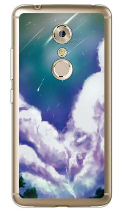 【送料無料】 Cf LTD 空シリーズ 夏の空 夜空 （ソフトTPUクリア） / for ZTE AXON 7/MVNOスマホ（SIMフリー端末） 【Coverfull】zte axon 7 ケース zte axon 7 カバー zteaxon7 ケース zteaxon7 カバーアクソン 7 ケース アクソン 7 カバー