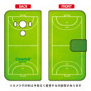 【送料無料】 手帳型スマートフォンケース ハンドボールコート グリーン / for HTC J butterfly HTV31/au 【Coverfull】エーユー htv31 ケース htv31 カバー htc j butterfly htv31 ケース htc j butterfly htv31 カバー エイチティーシー ジェイ バタフライ ケース