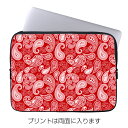 【送料無料】 15インチ ノートPC・タブレットケース ペイズリー レッド 【Coverfull】デザイン 15インチ ノートPCケース ノートパソコンケース ノートpcケース 15 ノートパソコンケース 15 おしゃれ かわいい かっこいい ノート パソコン ケース 15 ケース