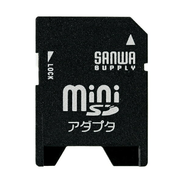 SANWA SUPPLY（サンワサプライ） miniSDアダプタ ADR-MINIK...:casecamp:10531548
