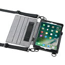 SANWA SUPPLY(サンワサプライ) スタンド機能付きショルダーベルトケース (iPadPro9.7/iPadAir2兼用) PDA-IPAD912モバイル アクセサリー タブレット ipad pro アイパッドプロ ショルダーベルト ペンホルダー ケース カバー タブレットケース タブレットカバー